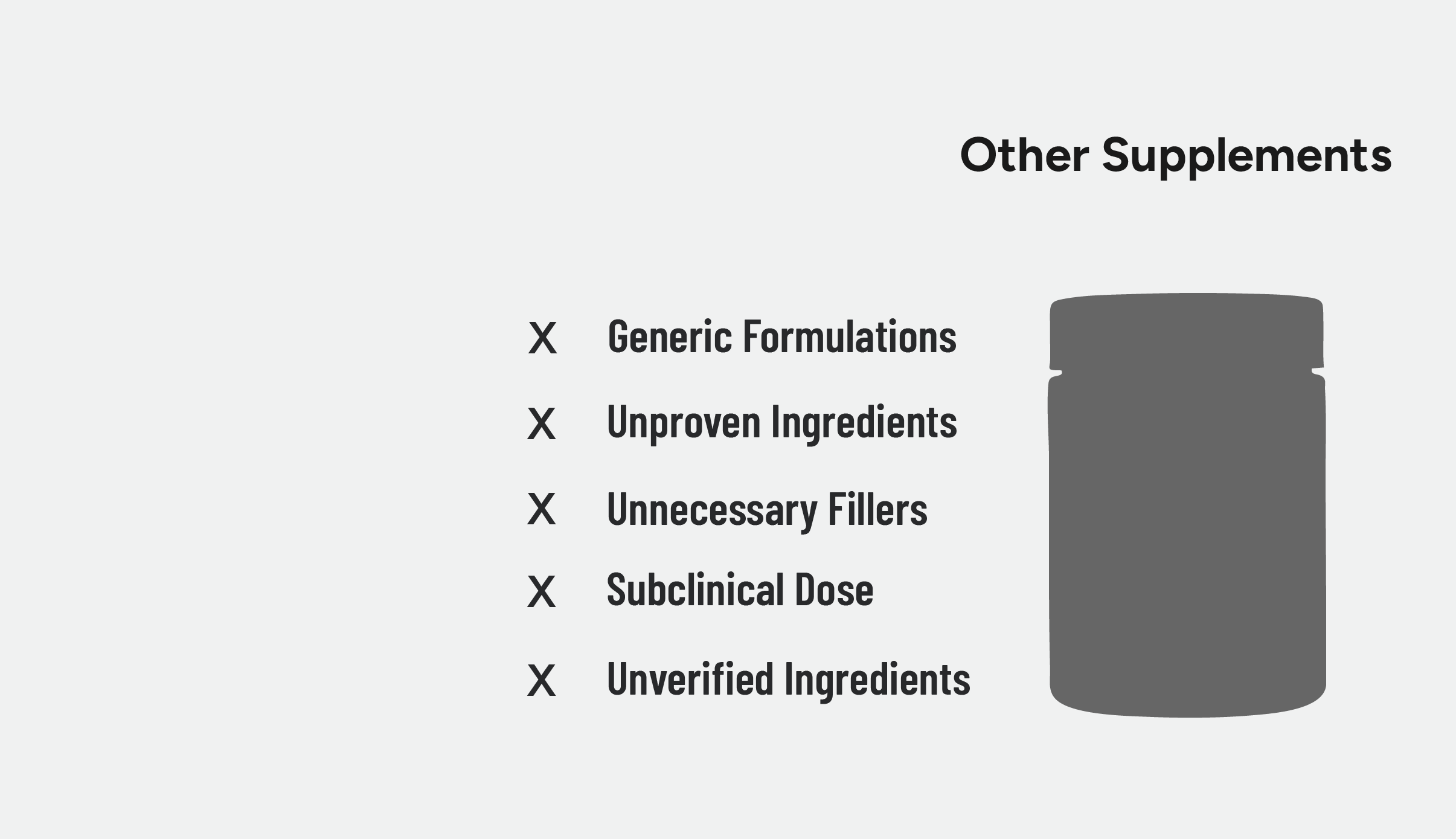 Reasons Trūspan is better than traditional or generic supplements