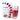 Trūspan Daily Longevity Complex Berry Fusion Flavor Creatine and Amino Acids Drink Mix with a Glass of Drink.